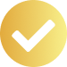 Yellow check mark on black background